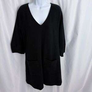 Maeve by Anthropologie Black Dress Size Small